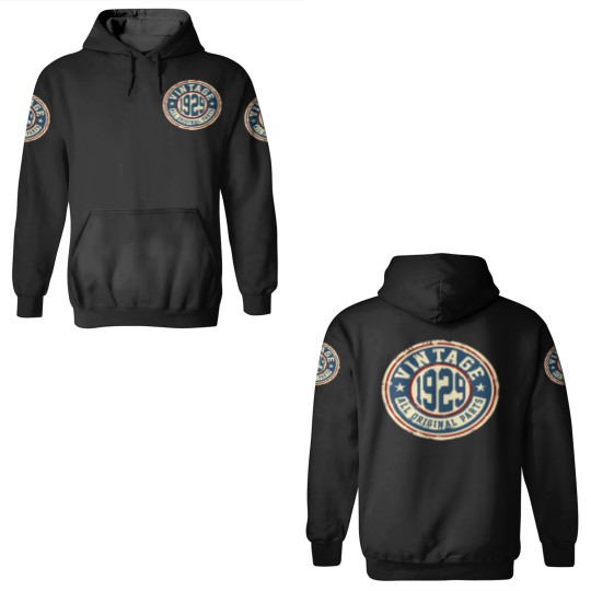 Discover Vintage 1929 All Original Parts 3D Hoodies