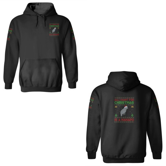 Discover Funny Ugly All I Want For Christmas Is A Kakapo 3D Hoodies