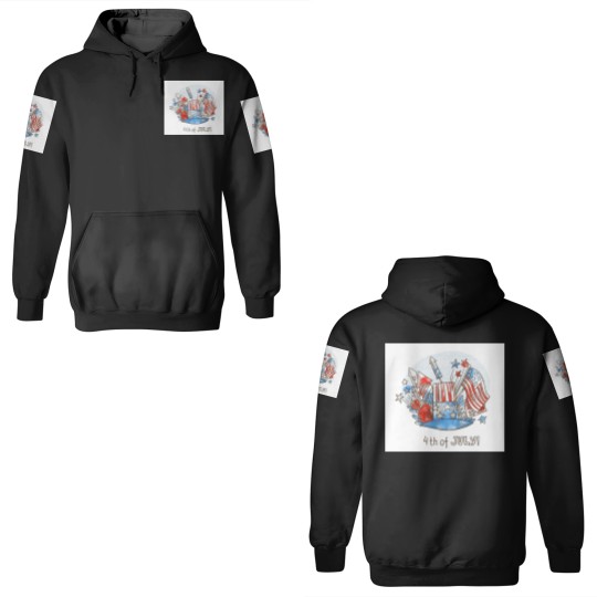 Discover Happy 4th of July 3D Hoodies