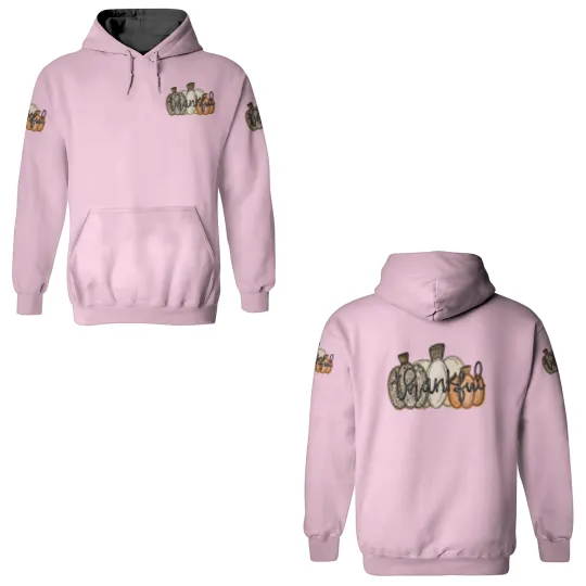 Discover Love Fall Y'All 3D Hoodies, Leopard Pumpkin Print Fall 3D Hoodies