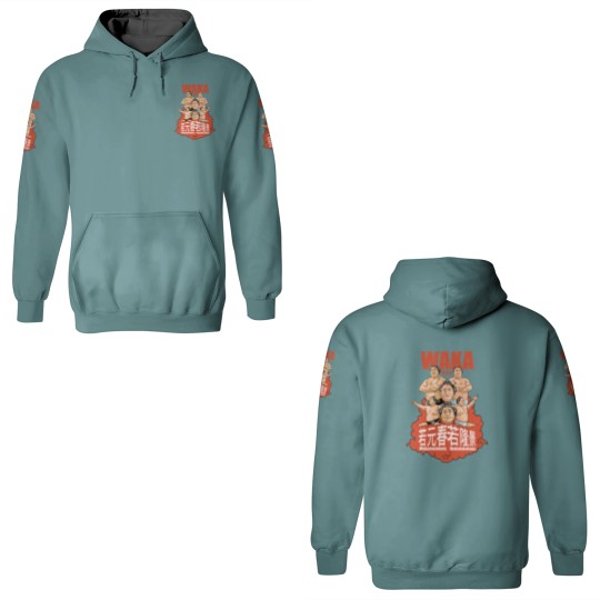 Discover Wakamotoharu and Wakatakakage Japanese sumo wrestlers 3D Hoodies