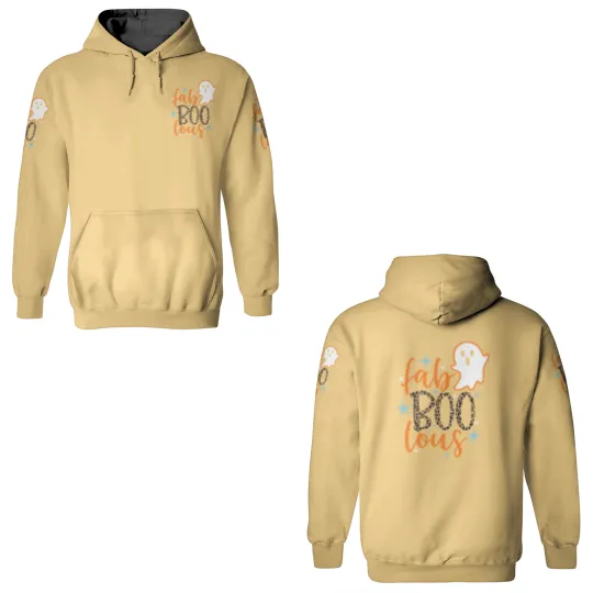 Discover Halloween Fab Boo Lous Leopard Ghost 3D Hoodies