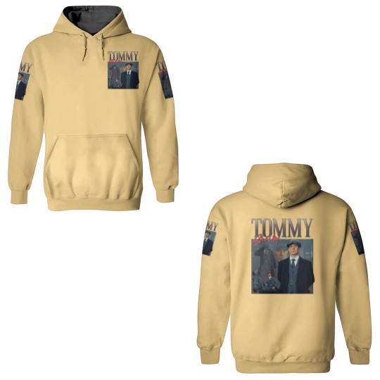 Discover Tommy Shelby Homage 3D Hoodies 3D Hoodies Top Peaky TV Show Gift Tom Thomas By Order Cillian Murphy