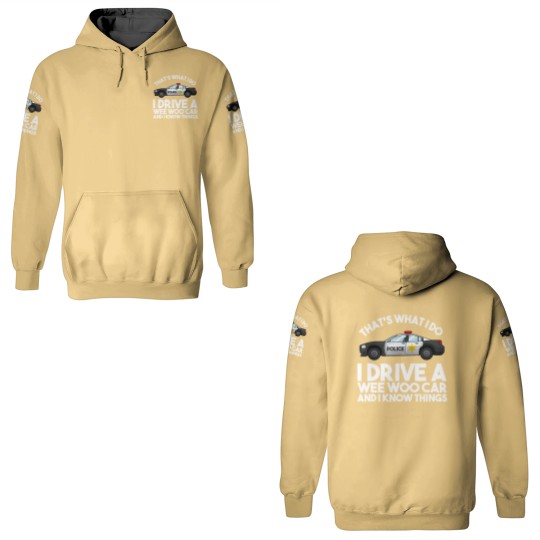 Discover Funny Police Officer Gift For Cop Law Enforcement Men Women 3D Hoodies