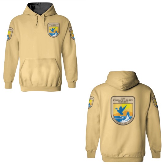 Discover US Fish and Wildlife Service Active 3D Hoodies