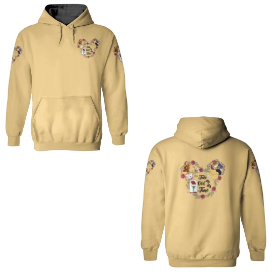 Discover Tale As Old As Time 3D Hoodies, Beauty Beast 3D Hoodies,