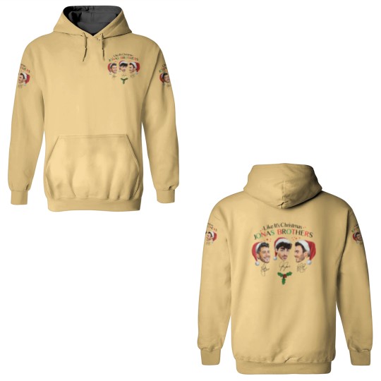 Discover Like It's Christmas Jonas Brothers 3D Hoodies Unisex 3D Hoodies For Men Women S-5XL