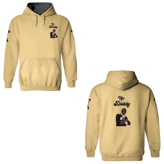 Discover No Diddy 3D Hoodies | Funny Parody | P Diddy | Hilarious Gift for Her