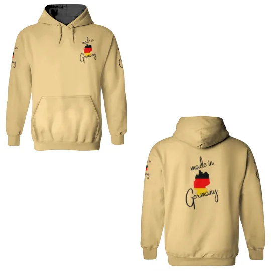 Discover made in Germany - Deutschland - Europe 3D Hoodies