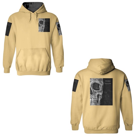 Discover Gothic Skull Head Black And White Tattoo Shop 3D Hoodies