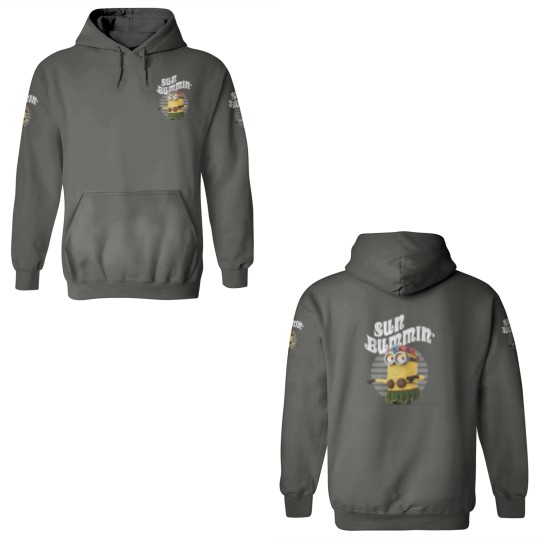 Discover Despicable Me Minions Bob Sun Bummin Hula Graphic 3D Hoodies