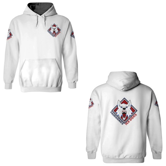 Discover Fairbanks Ice Dogs Hockey Club 2 3D Hoodies
