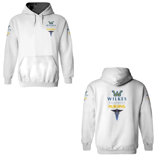 Discover Wilkes university nursing 3D Hoodies