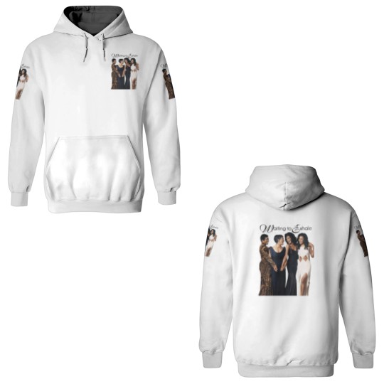 Discover Waiting To Exhale White Unisex 3D Hoodies, Friendly 3D Hoodies