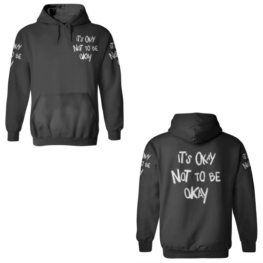 Discover Depression Merch 3D Hoodies It's Okay Not To Be Okay