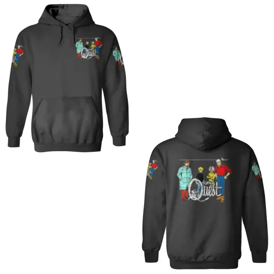Discover Jonny Quest - weathered board distressed - Jonny Quest - 3D Hoodies