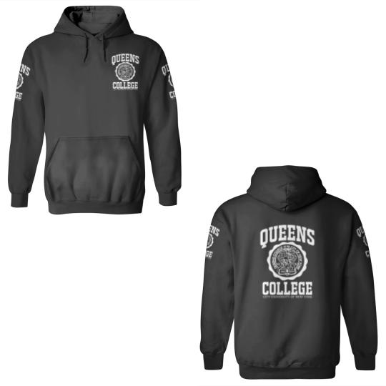 Discover Queens College Logo 3D Hoodies