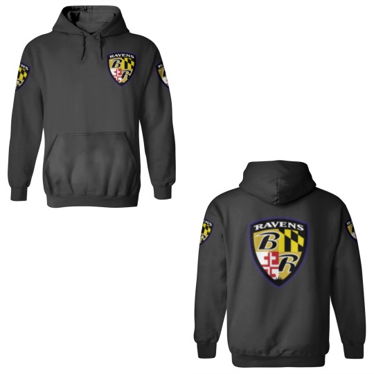 Discover Ravens Alternate 3D Hoodies