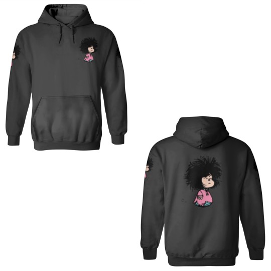 Discover Mafalda with newly-raised disheveled nightgown Quino argentina cartoon 3D Hoodies
