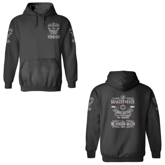Discover Dungeon Master (Black) 3D Hoodies