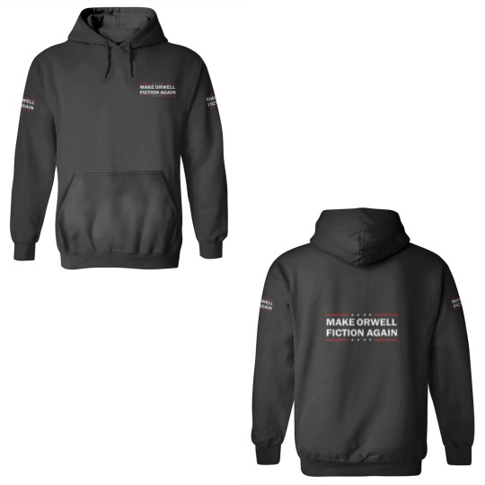 Discover MAKE ORWELL FICTION AGAIN T- 3D Hoodies