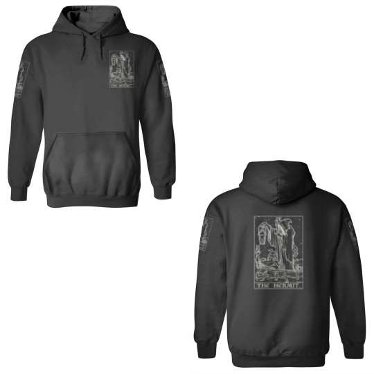 Discover Gothic Hermit Tarot Card 3D Hoodies for Halloween