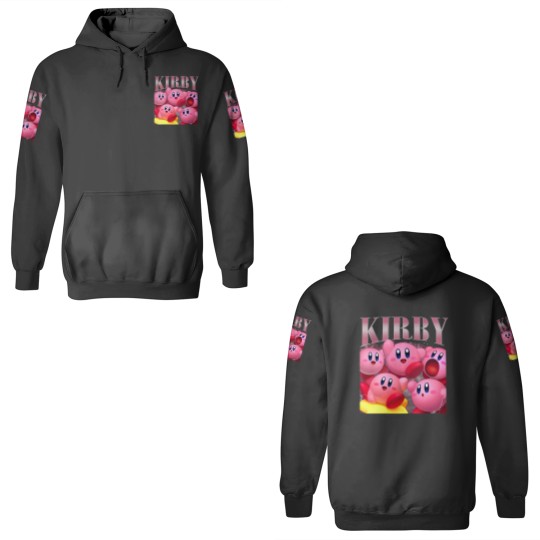 Discover Vintage Kirby 3D Hoodie - Cute and Funny Design