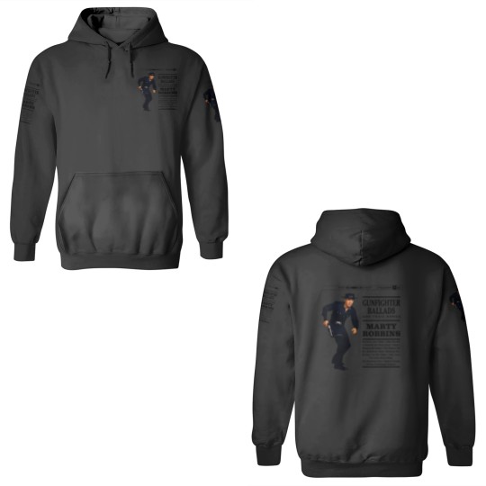 Discover Marty Robbins fighter BalladsBig Iron 3D Hoodies