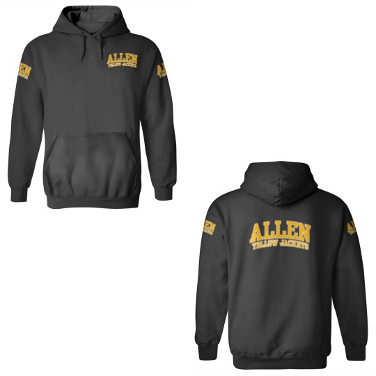 Discover Allen University Yellow Jackets 01 3D Hoodies