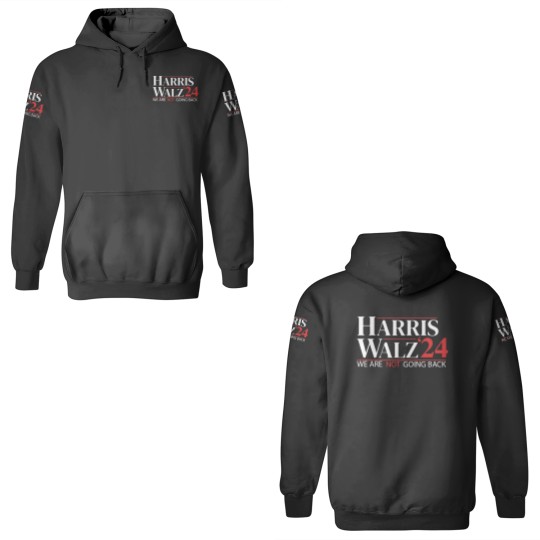 Discover Harris Walz 2024 3D Hoodies - Not Going Back