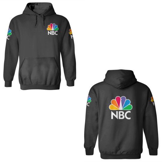 Discover NBC Logo - White 3D Hoodies