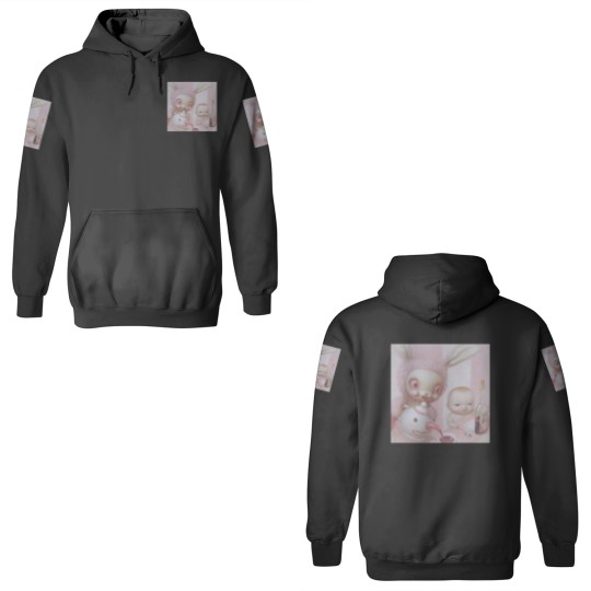 Discover mark ryden pink bunny 3D Hoodies