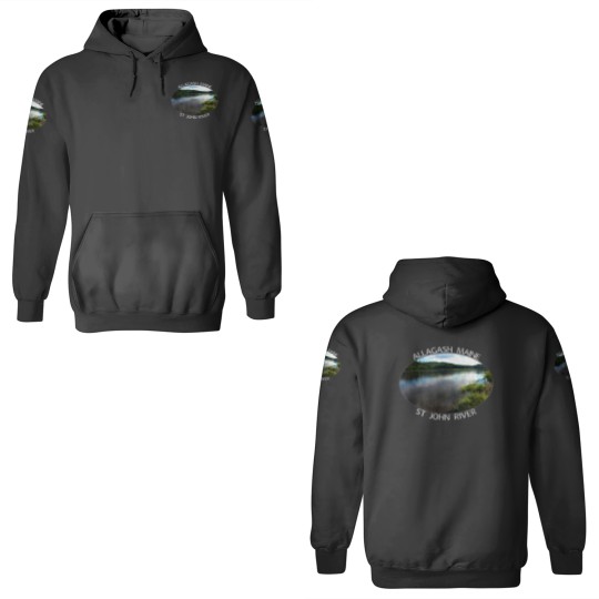 Discover Allagash Maine St John River Old Schoolhouse Roa 3D Hoodies