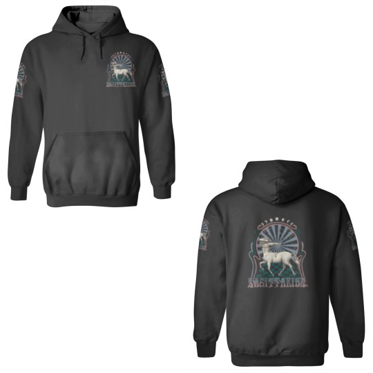 Discover Sagittarius Zodiac Vintage 3D Hoodies, Celestial Sagittarius 3D Hoodies