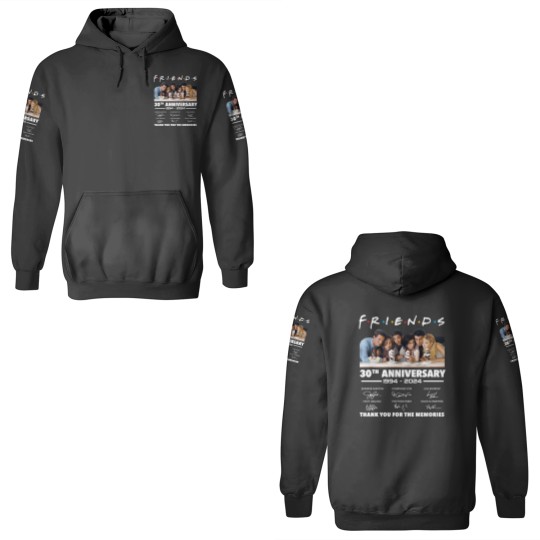 Discover Friends 30th Anniversary 1994 - 2024 Thank You 3D Hoodies