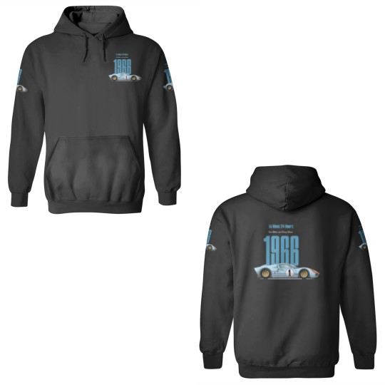 Discover GT40 Ken Miles 1966 3D Hoodies