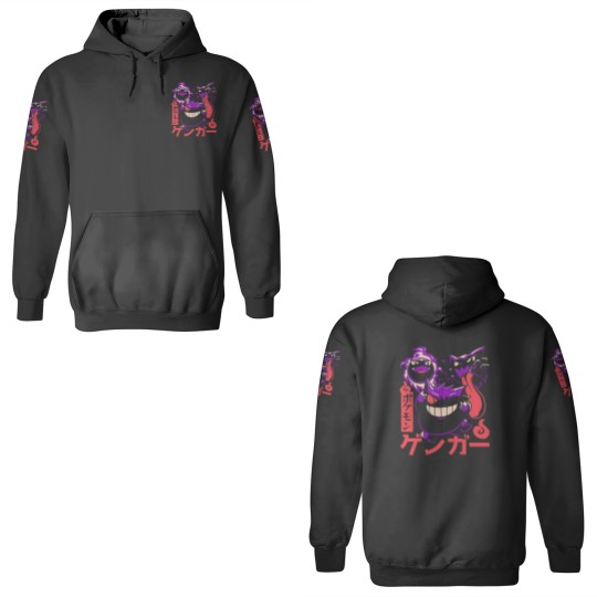 Discover Gengar Inspired 3D Hoodie