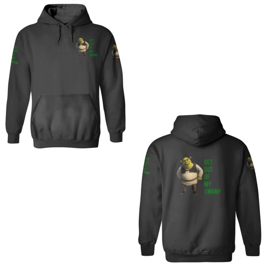 Discover Get out of my swamp 3D Hoodies