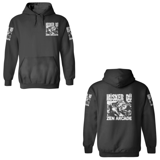 Discover Vintage Husker Du Zen Arcade 3D Hoodies