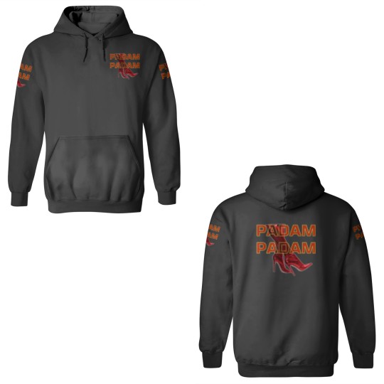 Discover PADAM PADAM Red Fierce Boots Short Sleeve 3D Hoodies