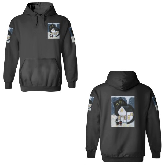 Discover The Yule Cat 3D Hoodies