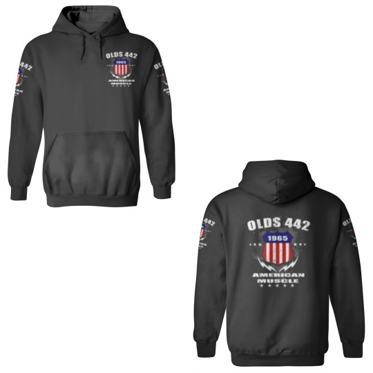 Discover 1965 Olds 442 American Muscle v3 3D Hoodies