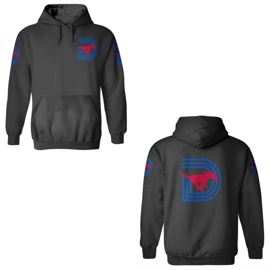 Discover SMU Triple D Logo Baseball Caps 3D Hoodies