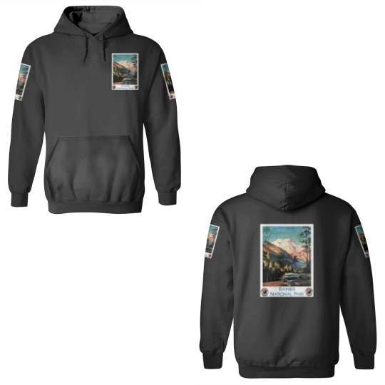 Discover Rainier National Park Old Railway Northern Pacific 3D Hoodies
