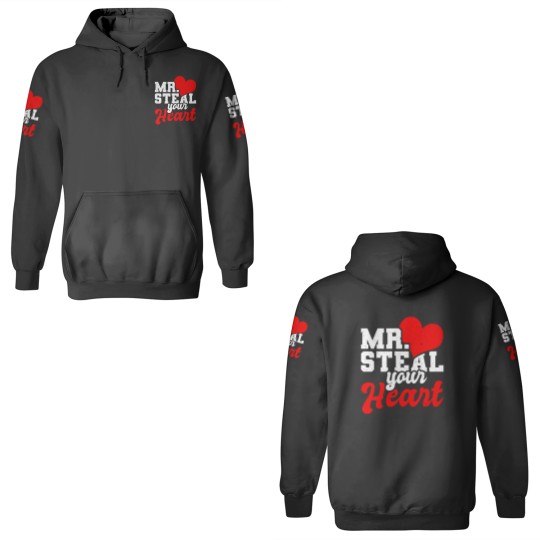 Discover Mr Steal Your Heart Valentines Day 3D Hoodies 3D Hoodies