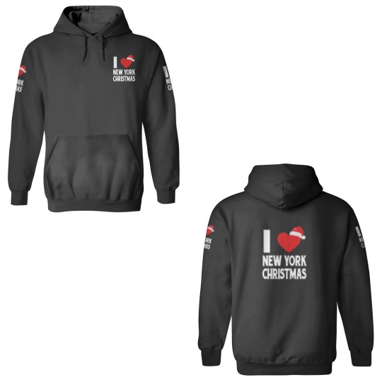 Discover Christmastime is here in New York City 3D Hoodies