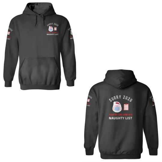 Discover FUNNY SANTA's NAUGHTY LIST CHRISTMAS 2020 FUN FAMI 3D Hoodies