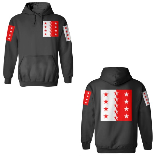 Discover Valais, Switzerland 3D Hoodies