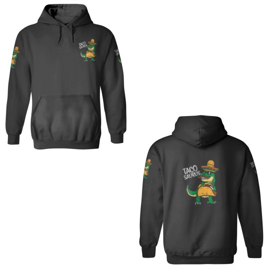 Discover Kids Tacosaurus Taco Dino Trex Cinco De Mayo 3D Hoodies