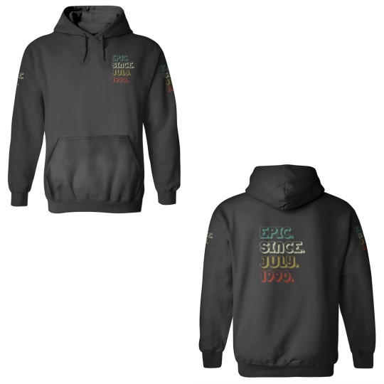 Discover 32 Years Old Epic Since July 1990 32Nd Birthday Gi 3D Hoodies